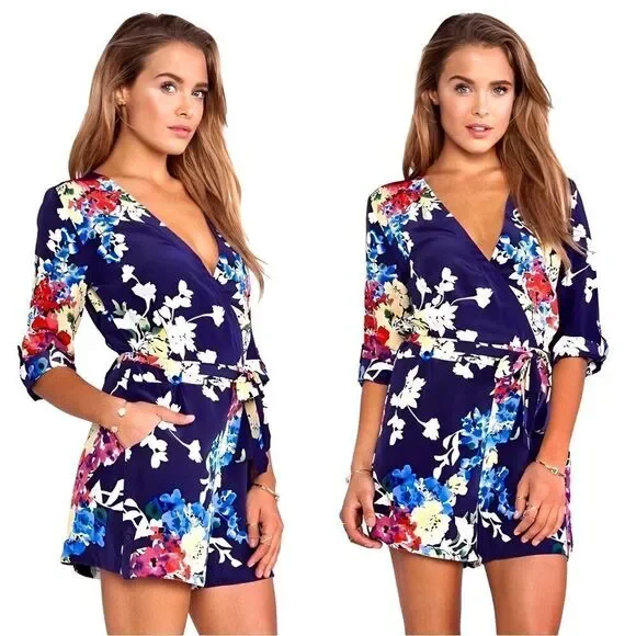 Revolve x Yumi Kim Spring Bouquet Floral Liz Romper